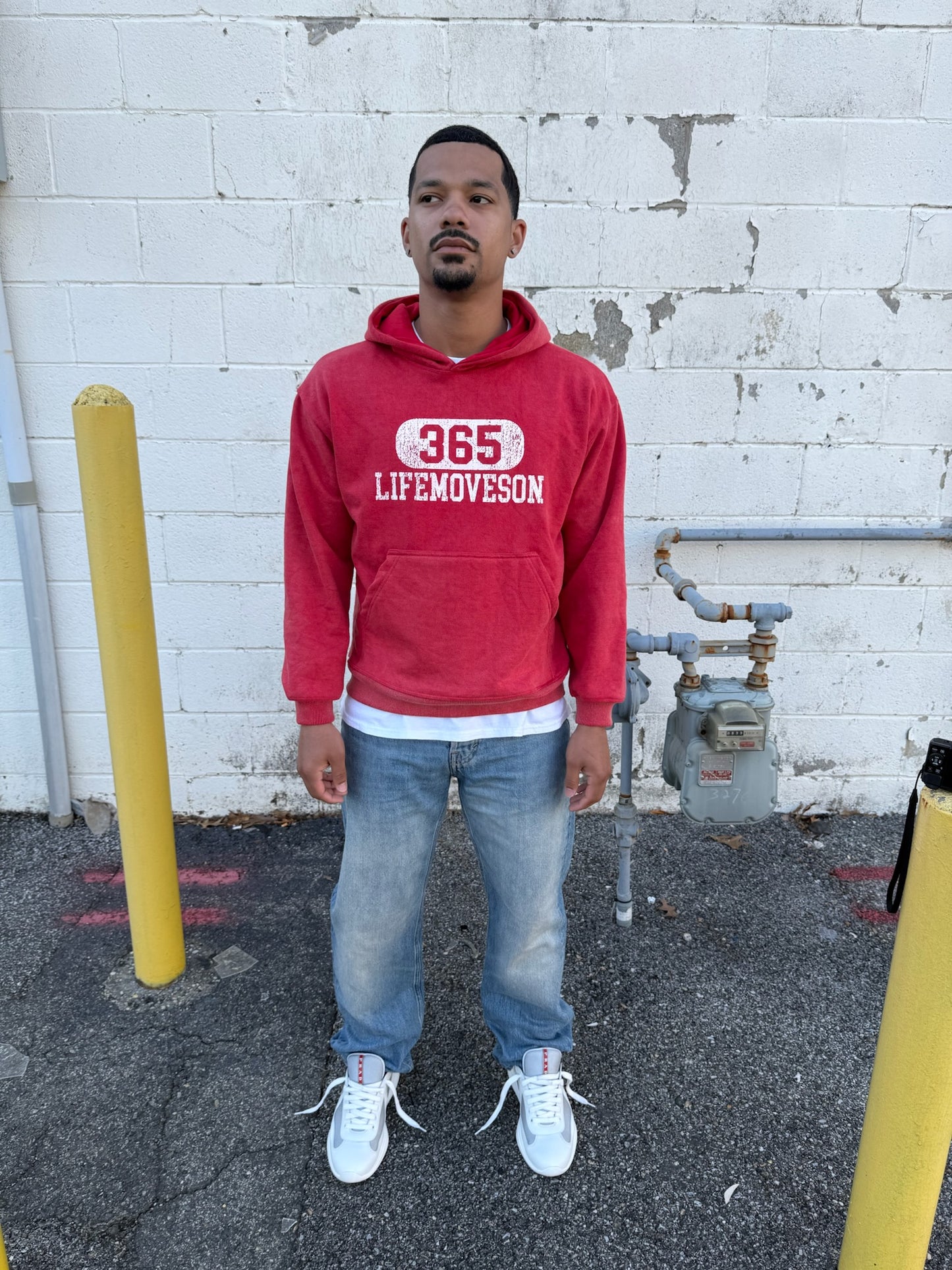 Red "Everyday" Hoodie
