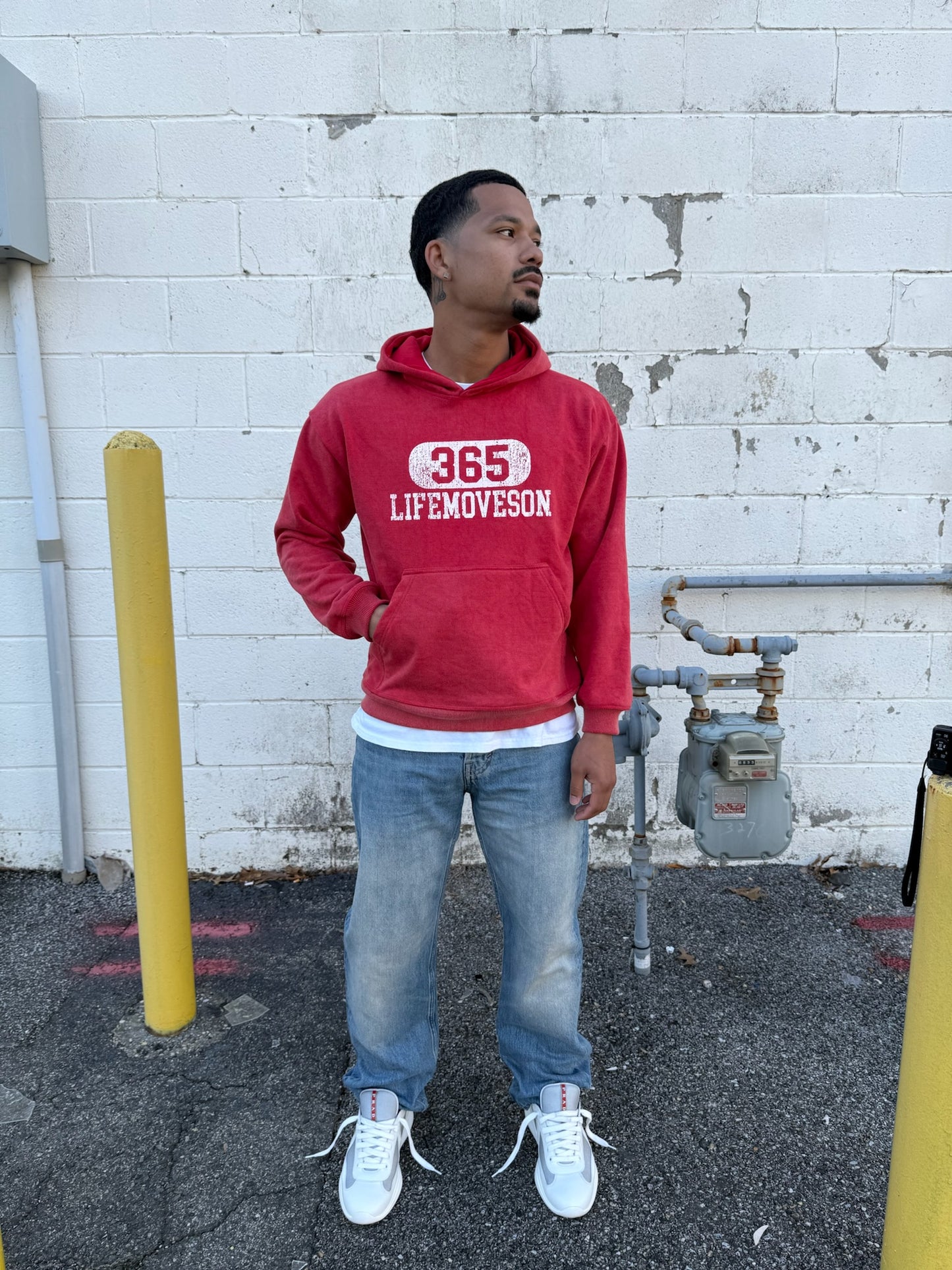 Red "Everyday" Hoodie